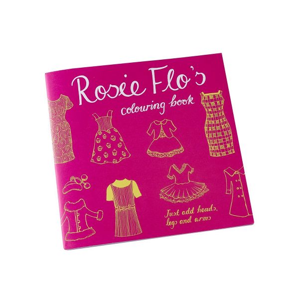 Rosie Flo's Colouring Book Front
